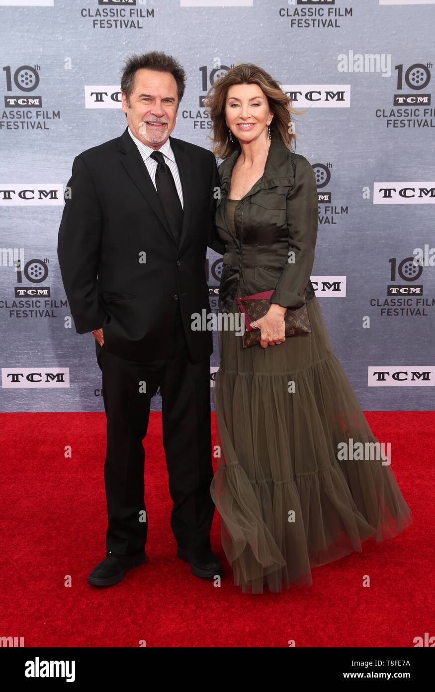 2019 TCM Classic Film Festival Gala - 30th Anniversary Screening Of 'When Harry Met Sally' at the TCL Chinese Theater IMAX  Featuring: Dennis Miller, Carolyn Espley Where: Hollywood, California, United States When: 11 Apr 2019 Credit: FayesVision/WENN.com Stock Photo