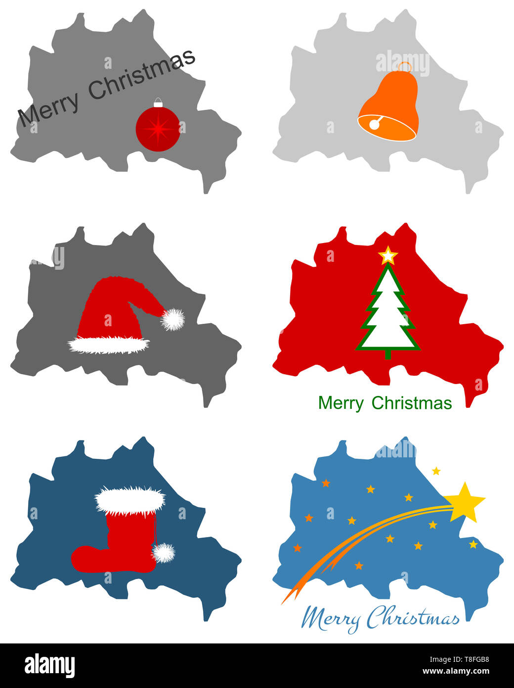 Berlin maps Cut Out Stock Images & Pictures - Alamy