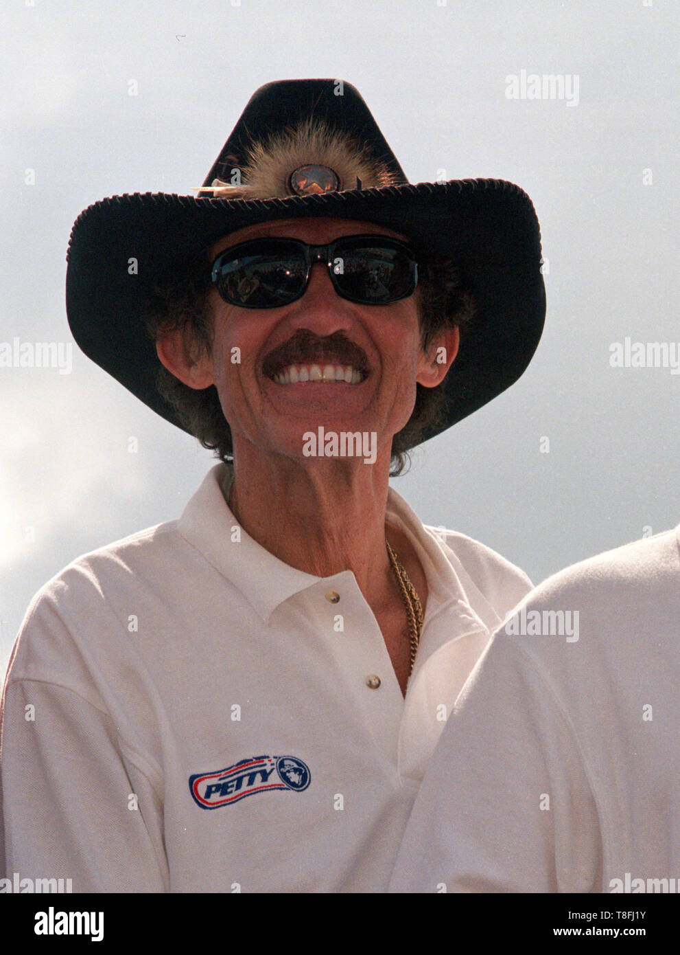 Richard Petty at drivers introduction at Homestead-Miami Speedway in