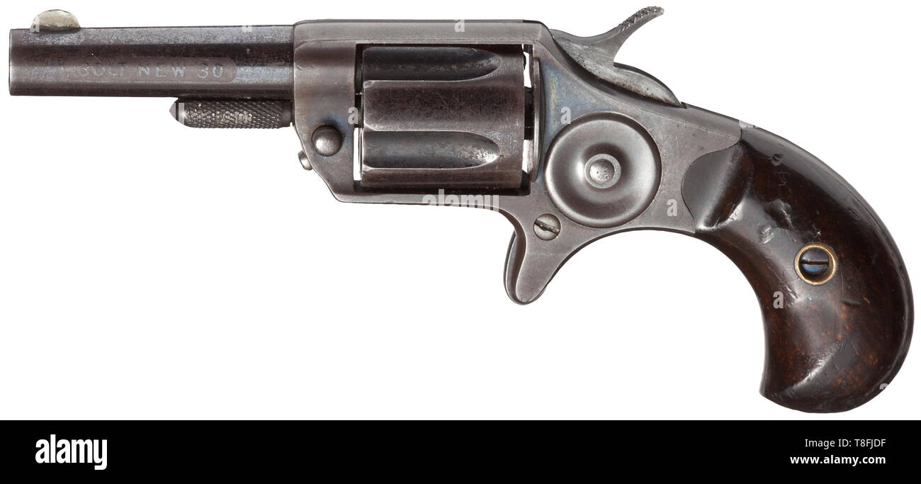 Small arms, revolver, Colt New Line .30 Caliber, 1874 to 1876, Additional-Rights-Clearance-Info-Not-Available Stock Photo