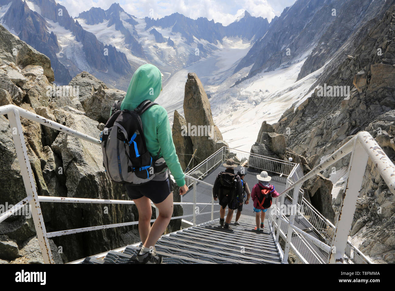 Aiguille des grands montets hires stock photography and images Alamy