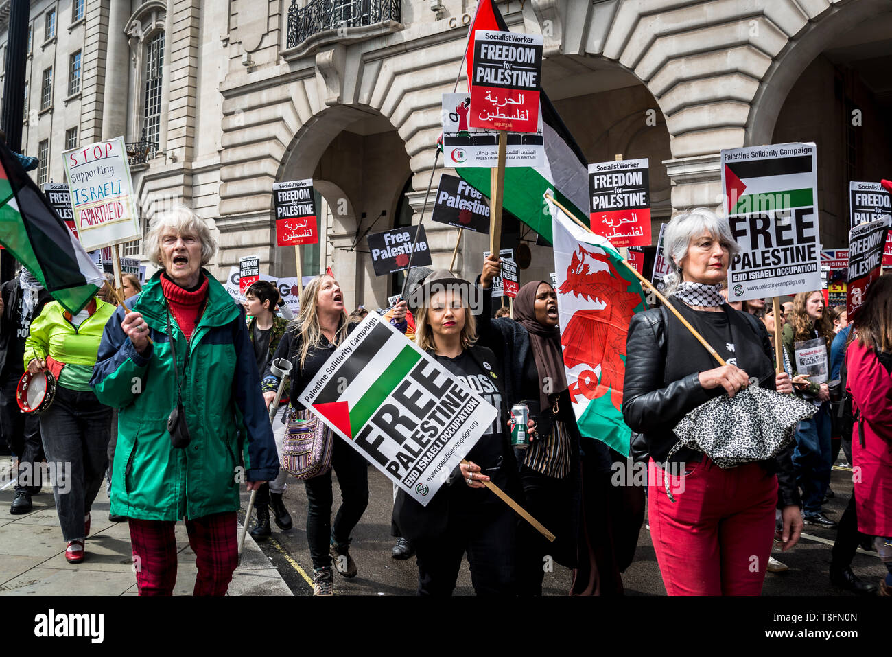 National march for palestine london hi-res stock photography and images