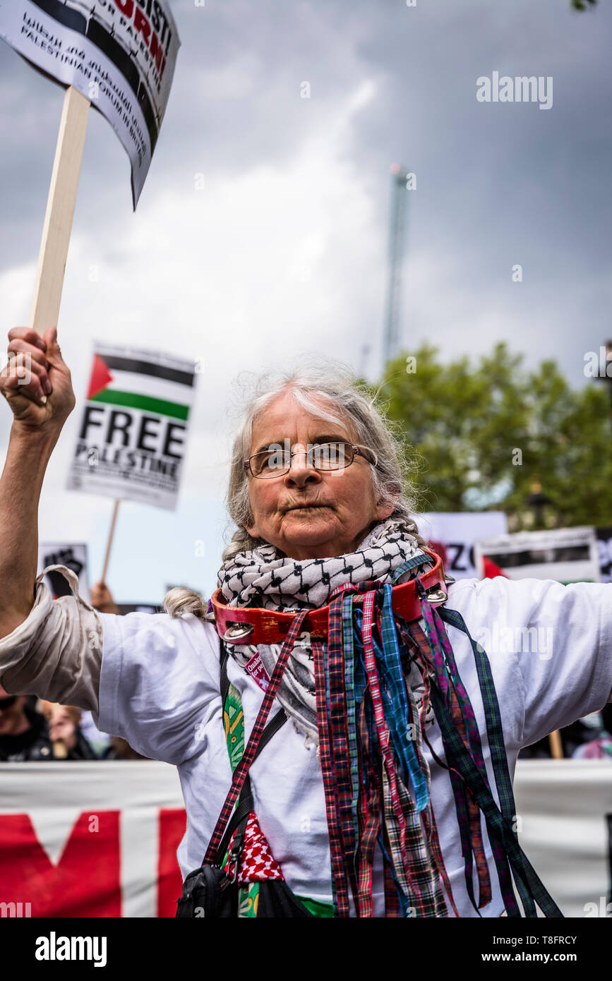 National Demonstration for Palestine, London, UK 11/05/2019 Stock Photo