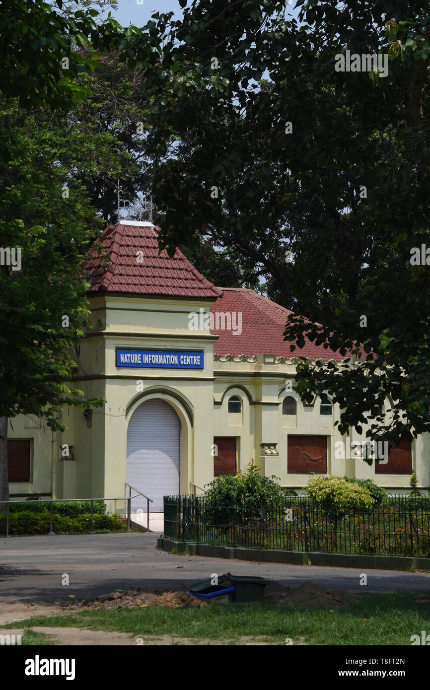 Nature Information Centre of the Alipore Zoological Garden in Kolkata, India. Stock Photo