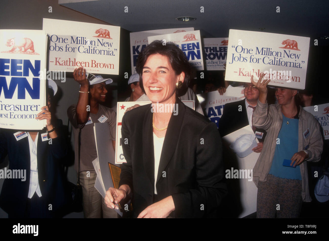 Los Angeles, California, USA 15th April 1994 Politician Kathleen Brown