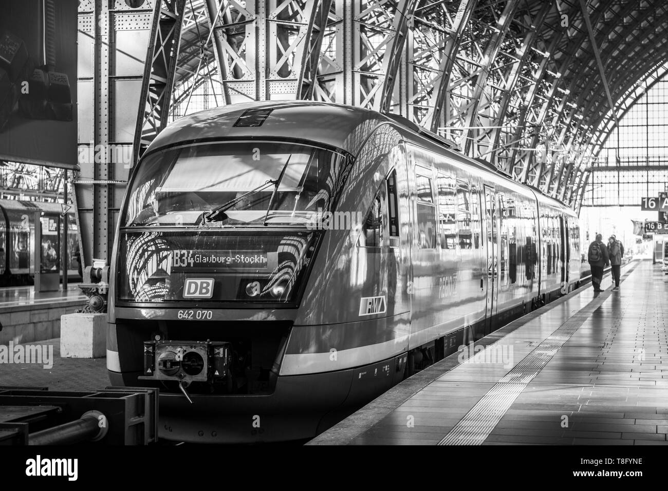 Frankfurt attractions Black and White Stock Photos & Images - Alamy