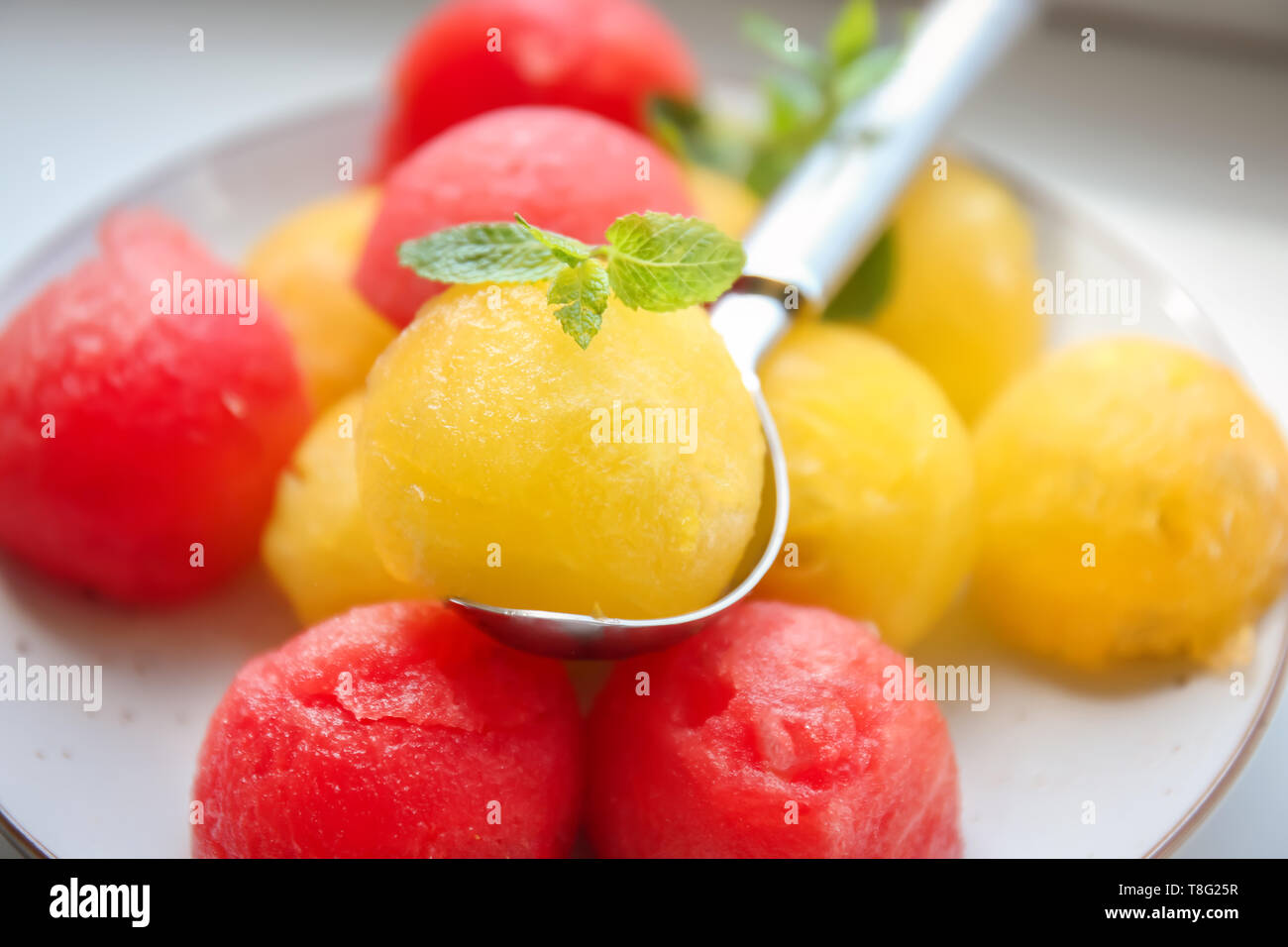 Watermelon ball hires stock photography and images Alamy