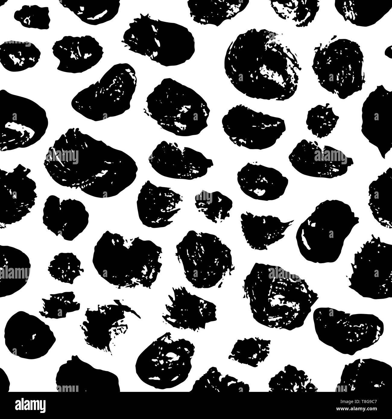 Black dots on white hi-res stock photography and images - Alamy