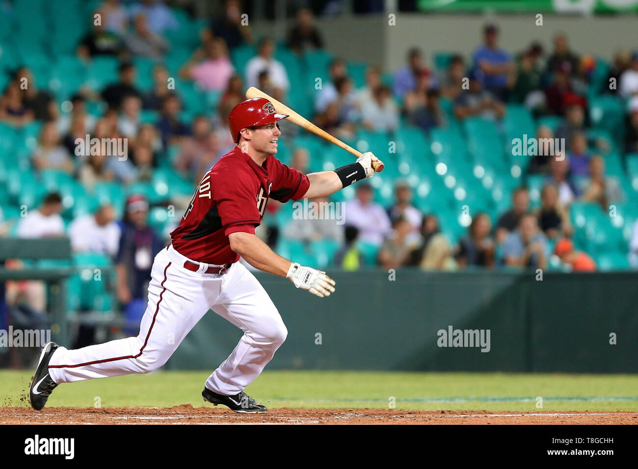 Paul Goldschmidt, MLB 2014 Opening Series  Team Australia v Arizona Diamondbacks  at the Sydney Cricket Ground, 21st March 2014. Stock Photo