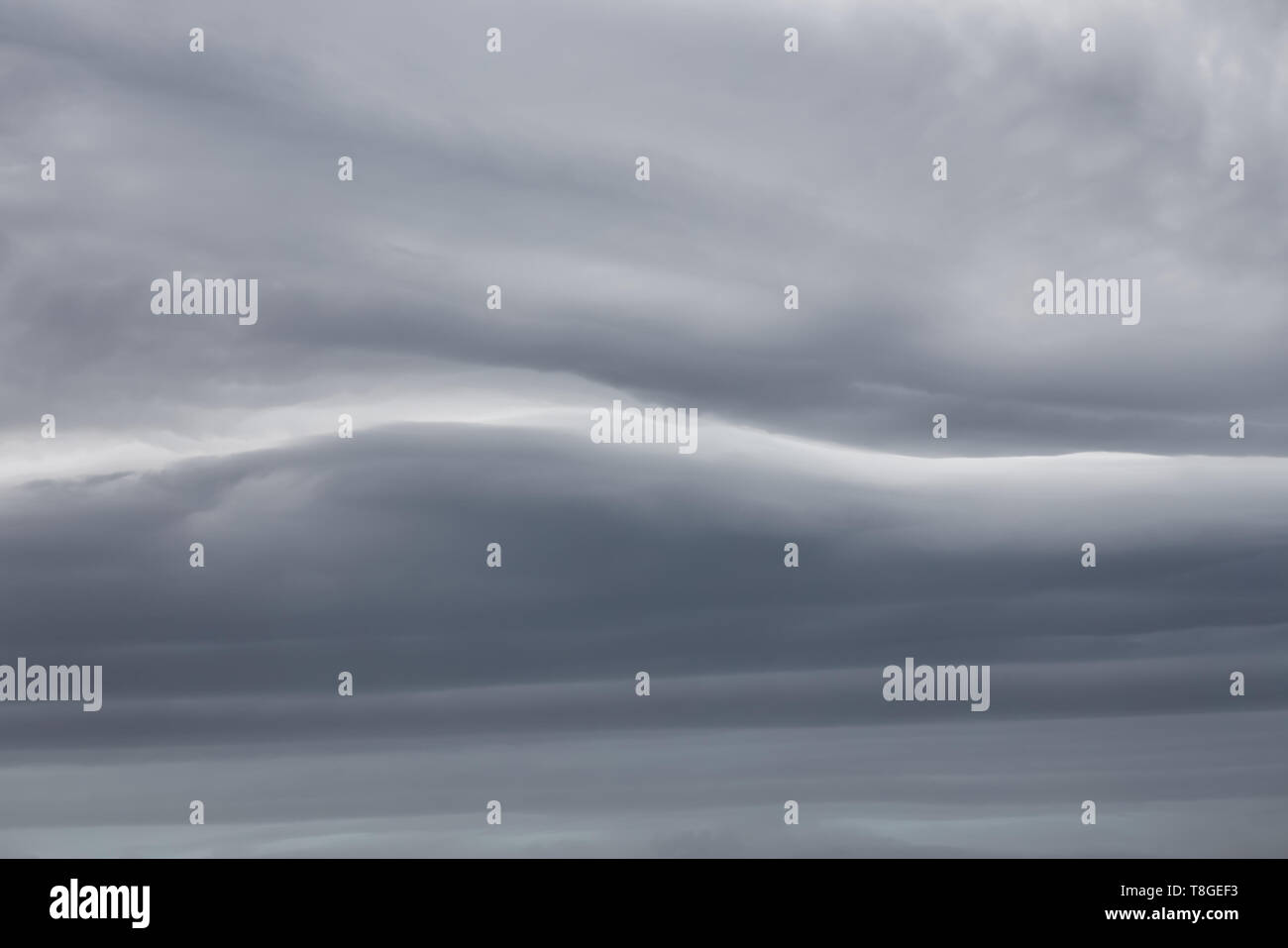 Storm sky background with dark clouds Stock Photo - Alamy