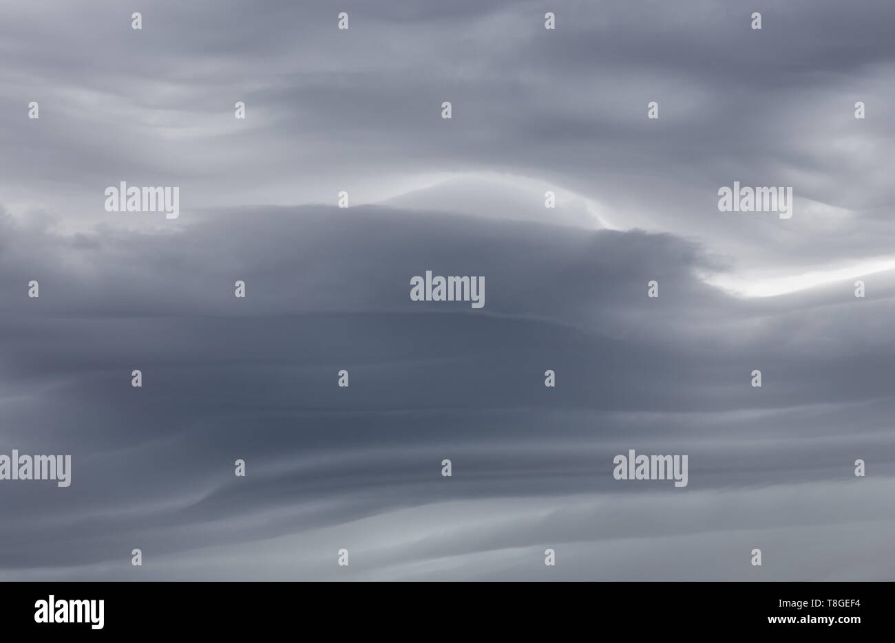 Sky background with dramatic dark clouds. Sky texture photo with storm ...