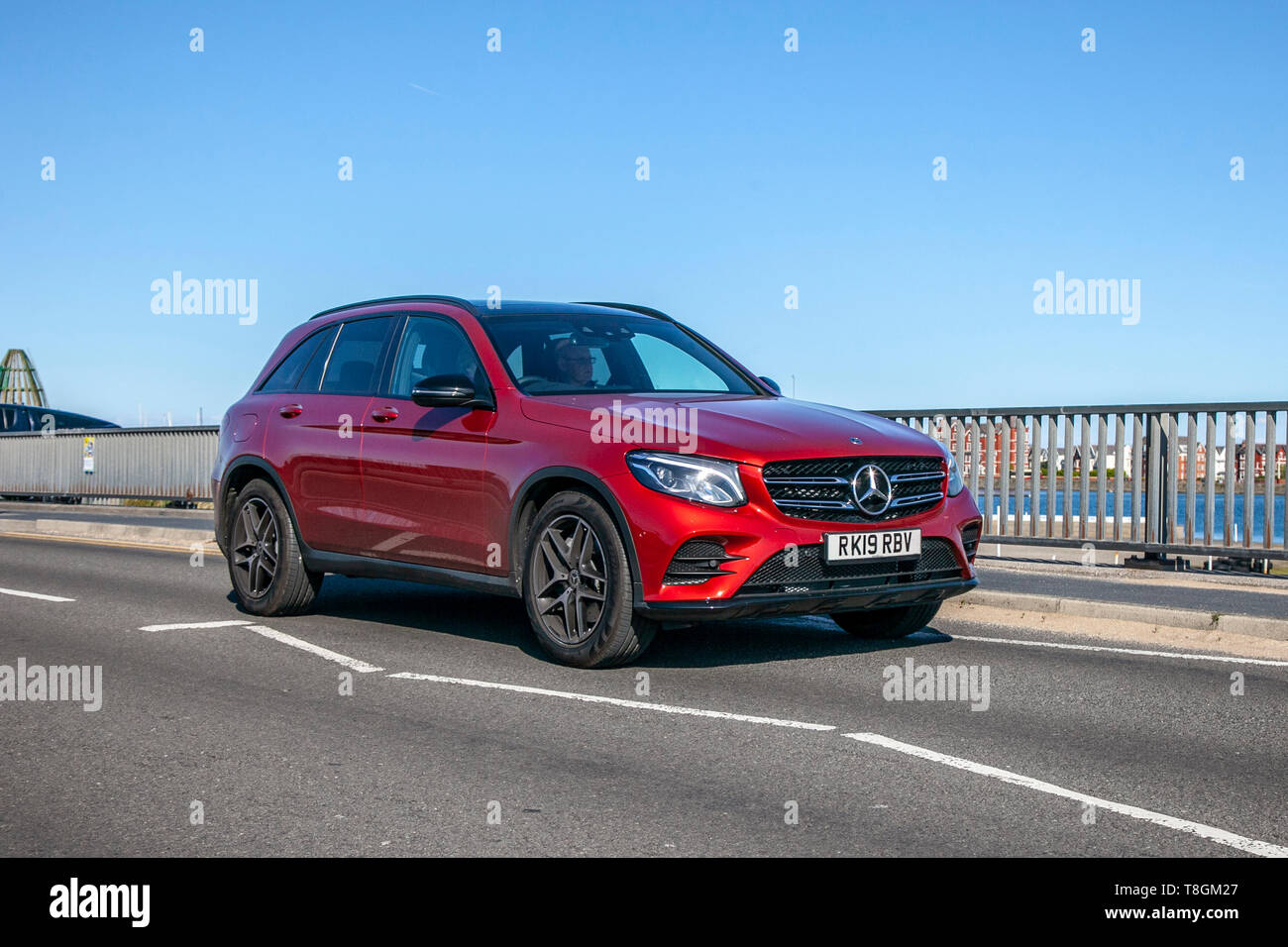 Red Vintage Mercedes Benz High Resolution Stock Photography And Images Alamy