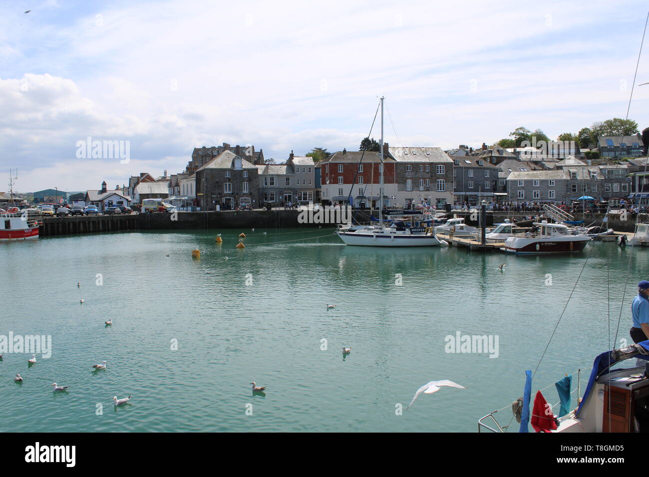 Old fishing boats padstow hi-res stock photography and images - Alamy