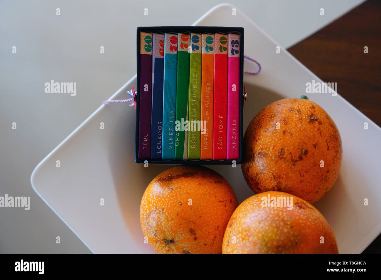 WEST WINDSOR, NJ 17 MAR 2019 View of the popular chocolate passport