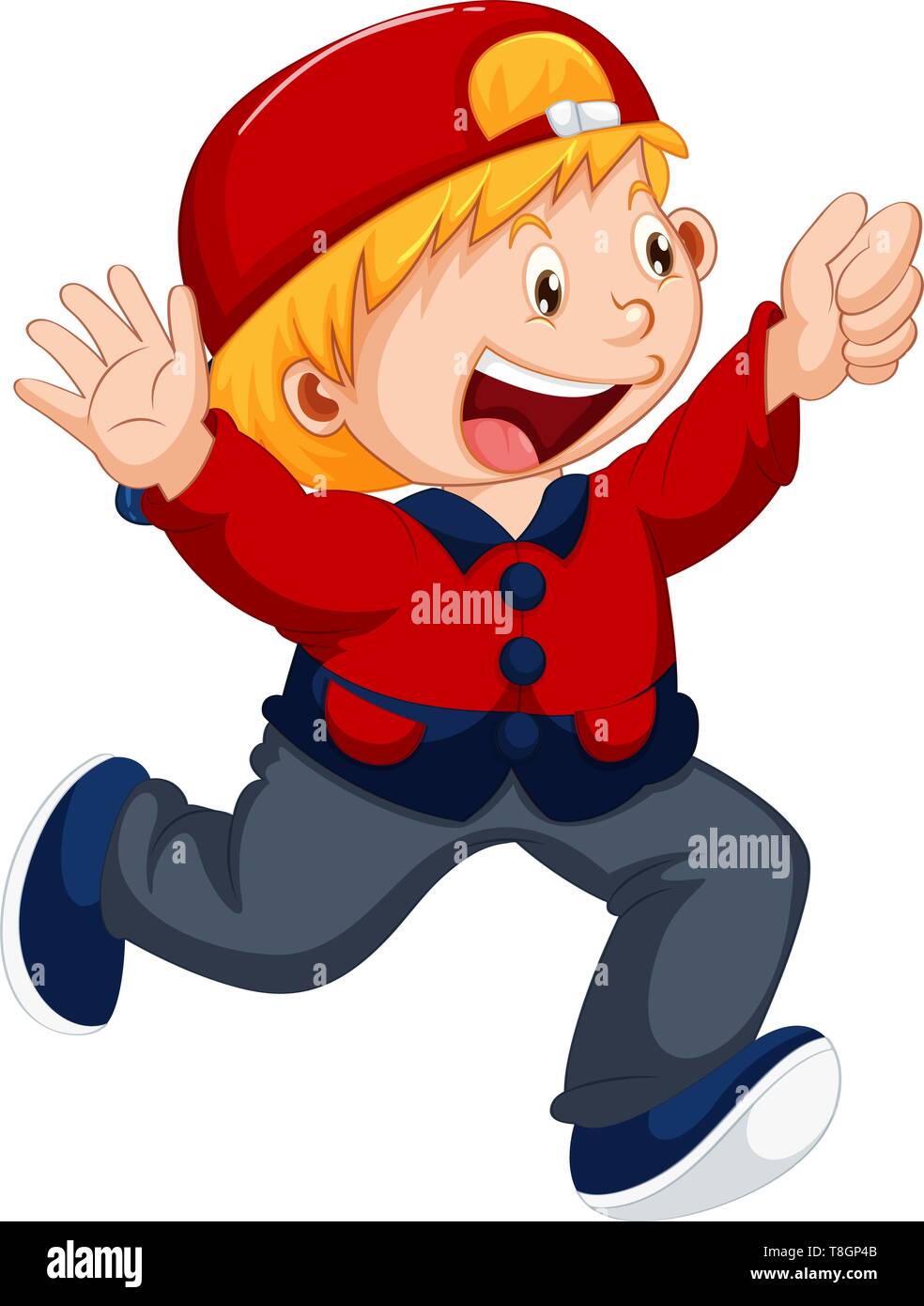 A cute boy character illustration Stock Vector Image & Art - Alamy