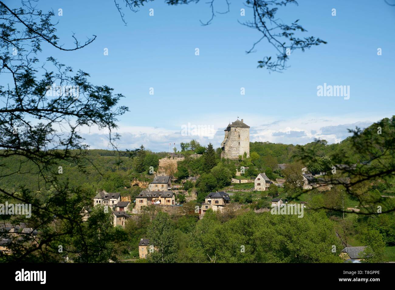France Aveyron Muret Le Chateau Stock Photo Alamy