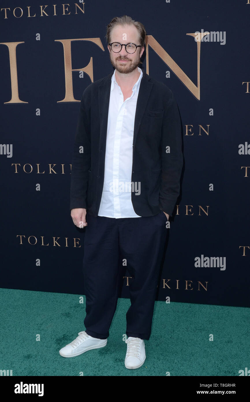 May 8, 2019 - Westwood, CA, USA - LOS ANGELES - MAY 8:  Lasse Frank at the ''Tolkien'' LA Special Screening at the Village Theater on May 8, 2019 in Westwood, CA (Credit Image: © Kay Blake/ZUMA Wire) Stock Photo
