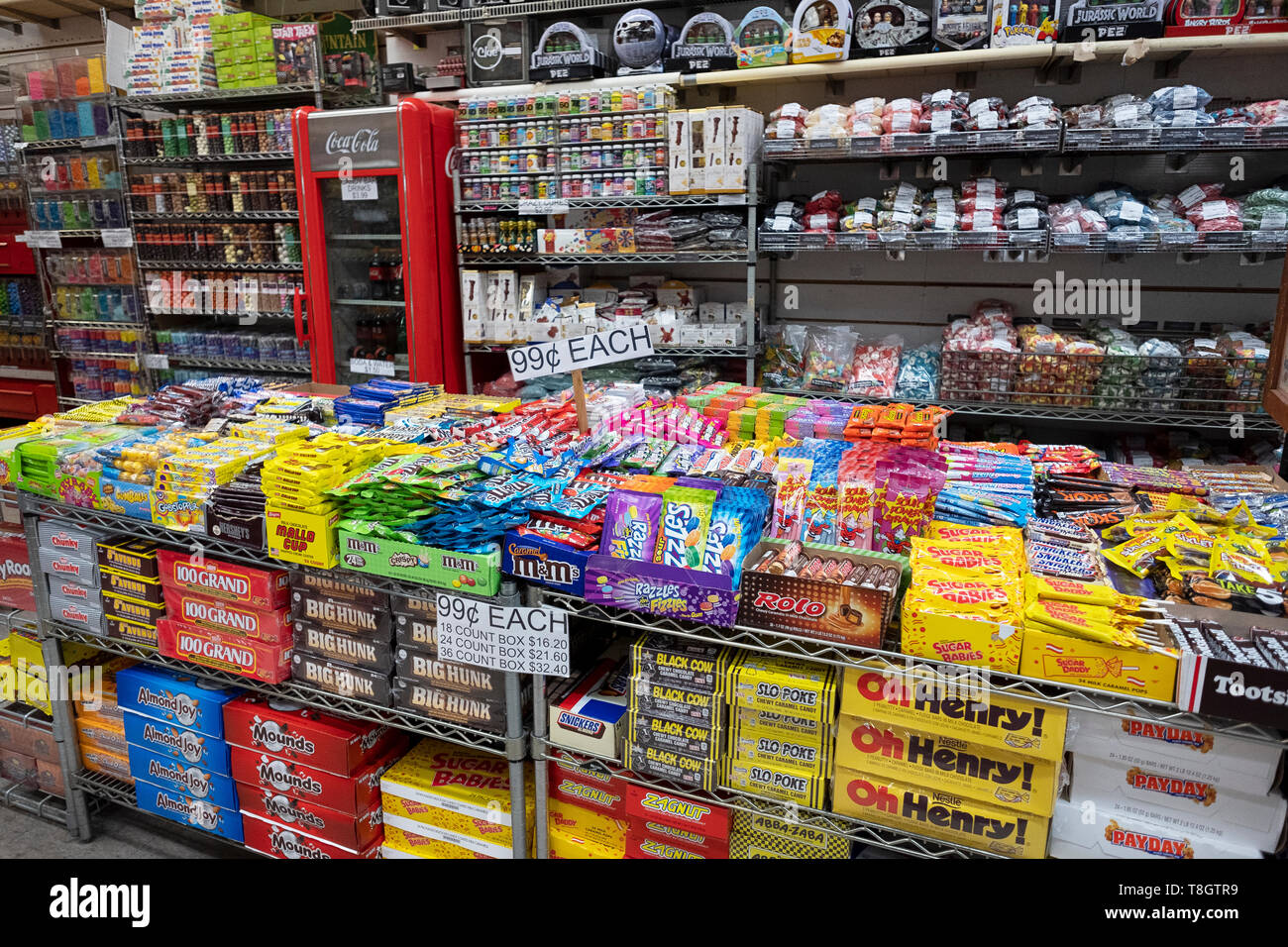 Candy Store Horizontal Stock Photos & Candy Store Horizontal Stock