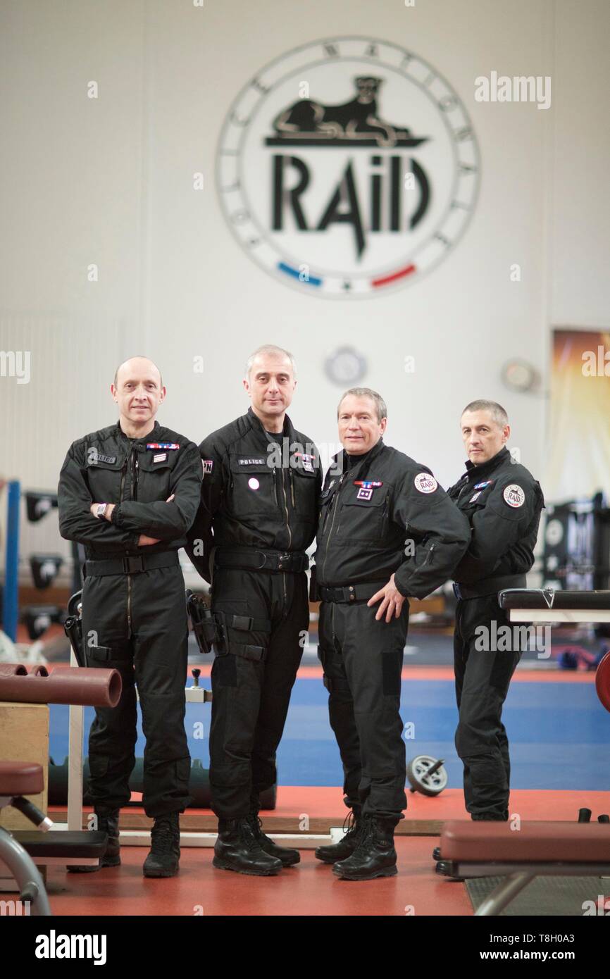 France, Essonne, Bievres, Member of parliament Jean Michel Fauvergue,  former leader of the french police SWAT : RAID Stock Photo - Alamy