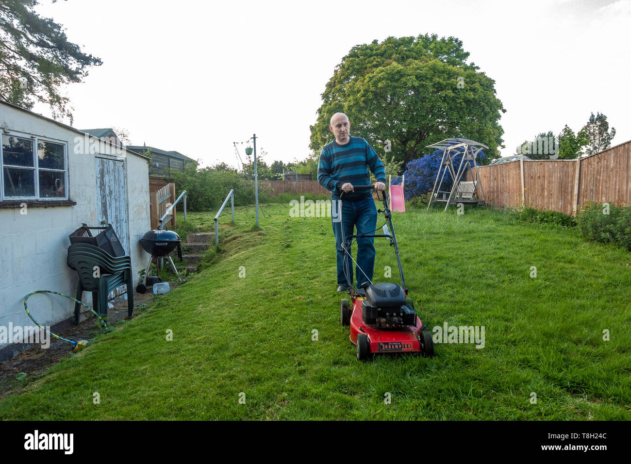 Old petrol mower hires stock photography and images Alamy