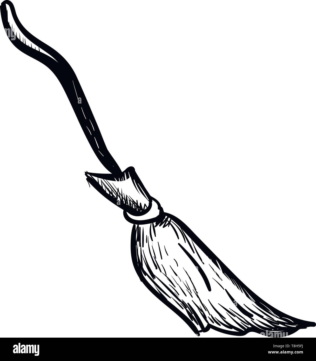Cleaning Broom Dust Drawing Stock Illustration - Download Image Now - Broom,  Cleaning, Drawing - Art Product - iStock