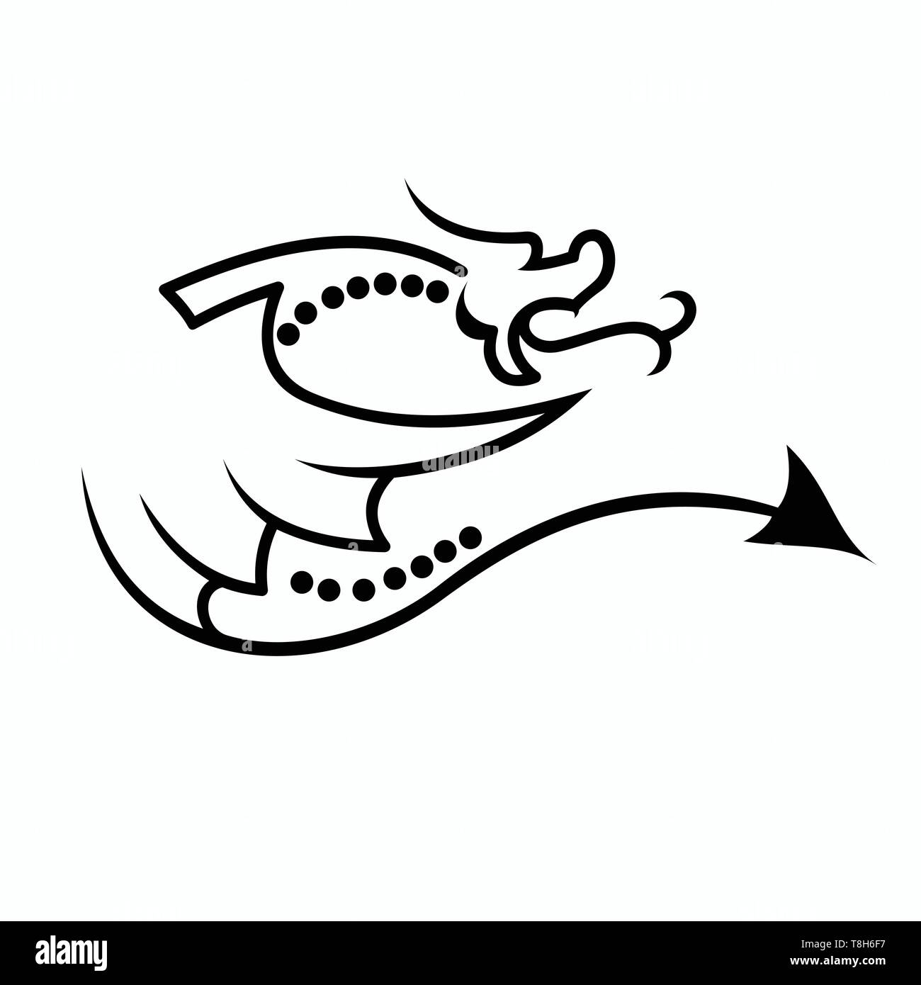 Dragon Vectors For Tattoo Designs T Shirt Designs Logos