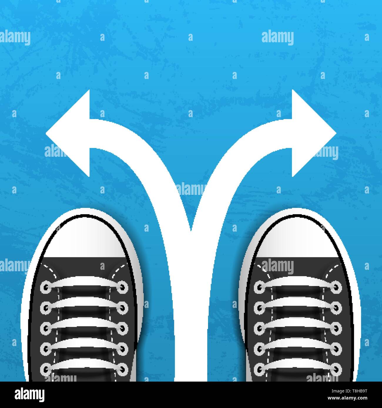 Change in direction Stock Vector Images - Alamy