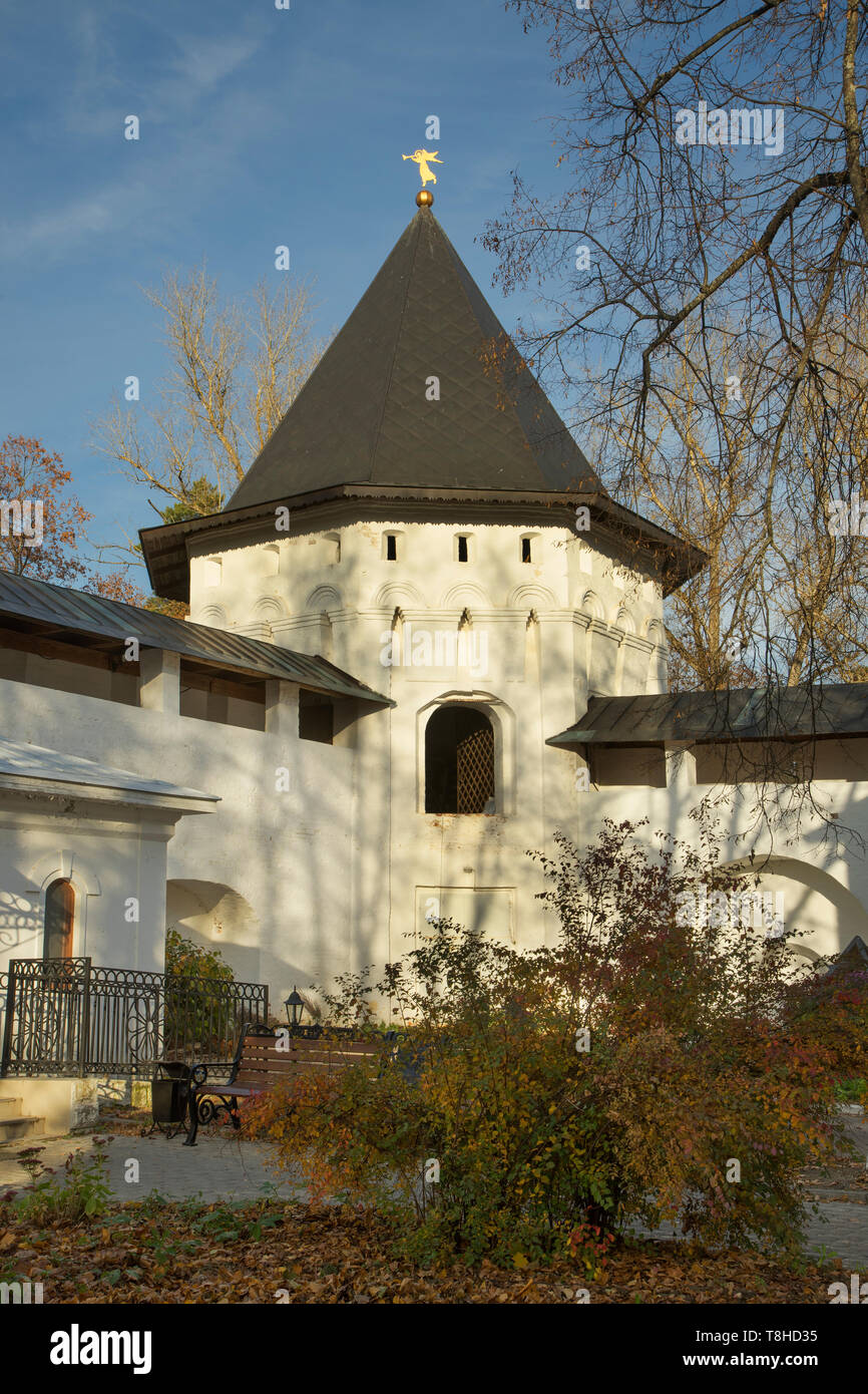 Savvino-Storozhevsky monastery (Storozhi monastery of St. Savva). Zvenigorod. Russia Stock Photo
