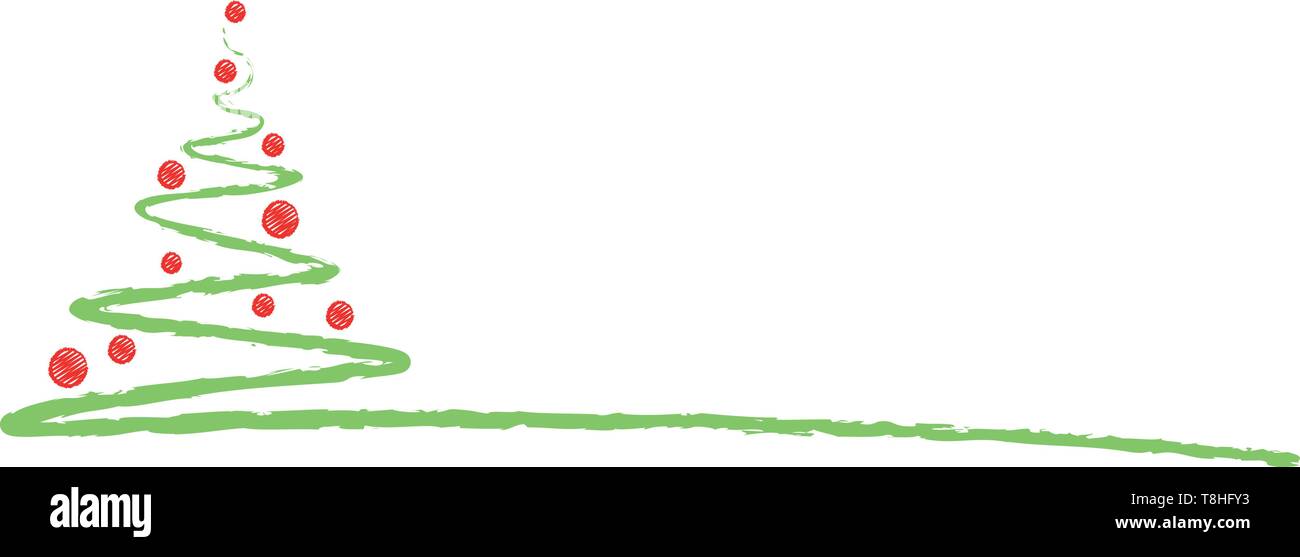 Red christmas background hand Stock Vector Images - Alamy