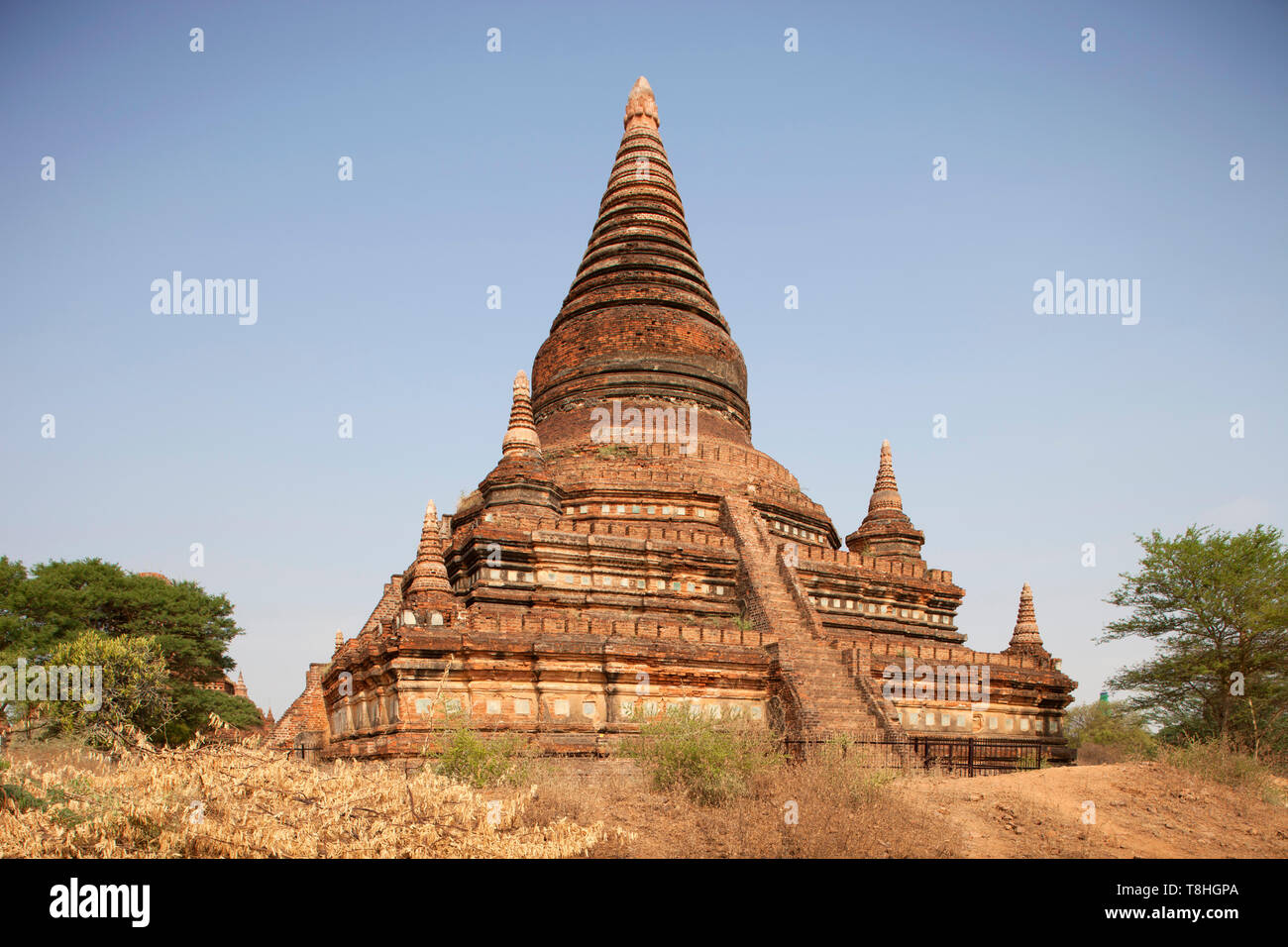 Stupa near Buledi temple, Old Bagan village area, Mandalay region, Myanmar, Asia Stock Photo