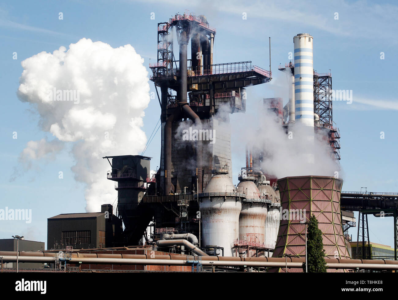 TATA Steel IJmuiden, tapping the blast furnace no.7