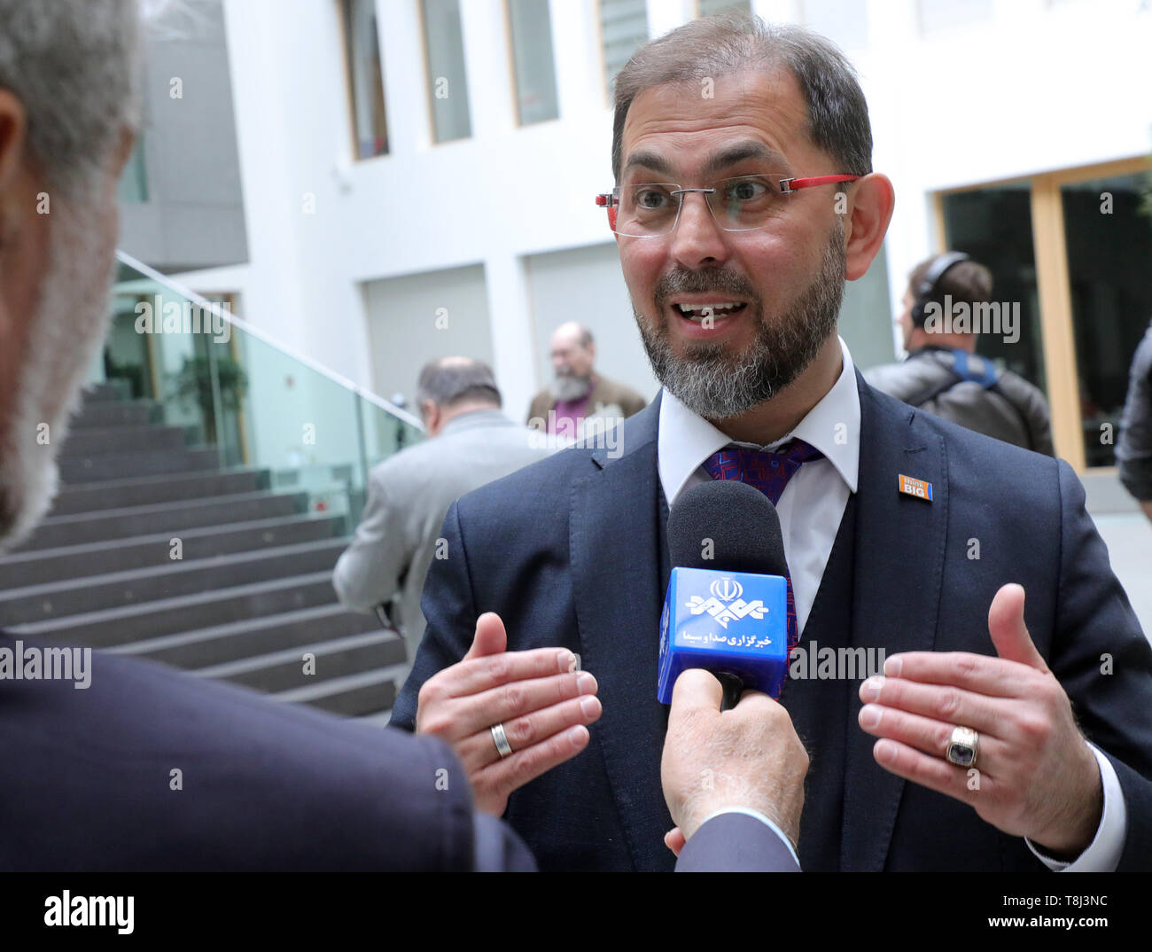 Berlin, Germany. 14th May, 2019. Haluk Yildiz, chairman of the Alliance