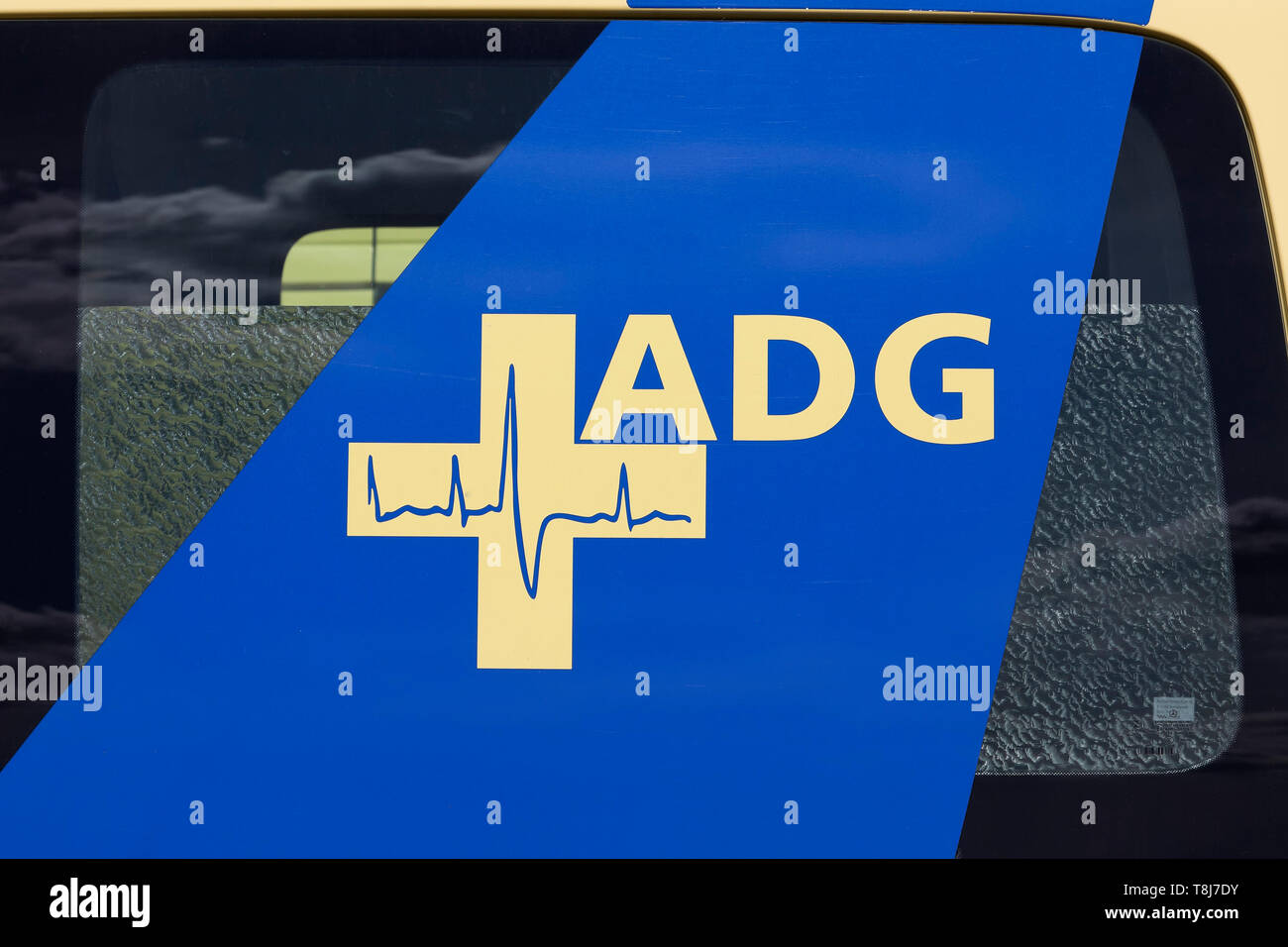 ADG Ambulance vehicle, Berlin, Germany Stock Photo - Alamy