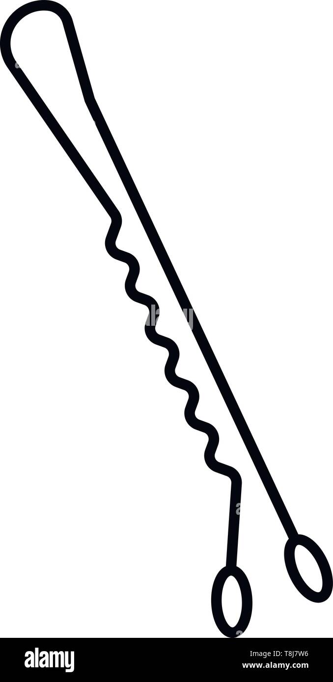 Hairpin Icon Vector Stock Vector