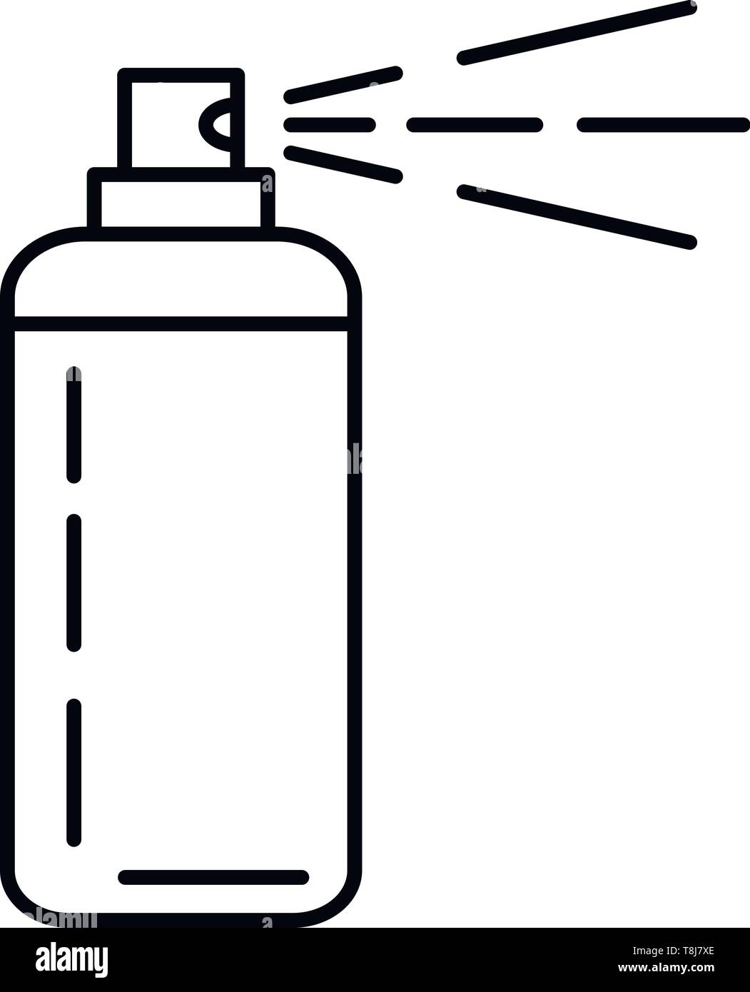Air spray icon outline Stock Vector Images - Alamy