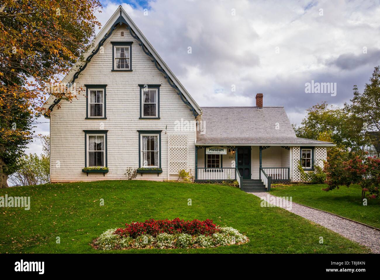 Canada, Prince Edward Island, Park Corner, Anne of Green Gables Museum, former home of the Campbells, relatives of Anne of Green Gables author Lucy Maud Montgomery, exterior Stock Photo