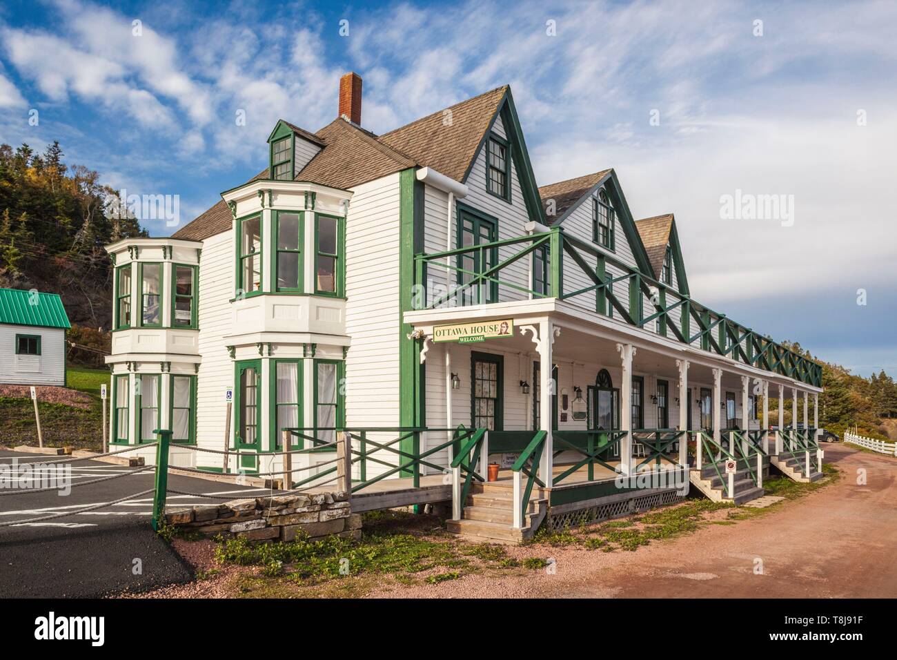 Canada, Nova Scotia, Parrsboro, Ottawa House Museum, former summer home