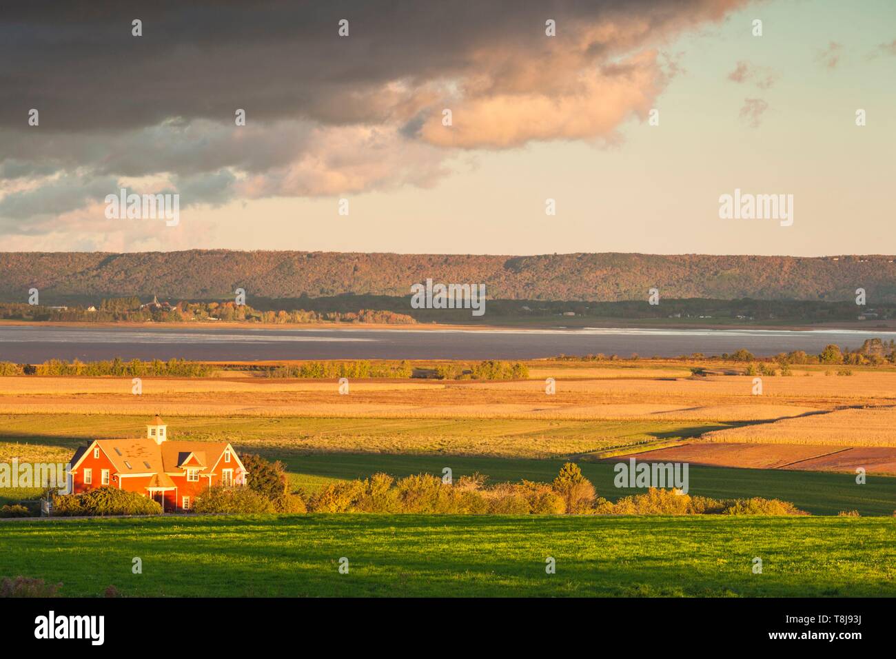 Nova scotia annapolis valley farm hires stock photography and images