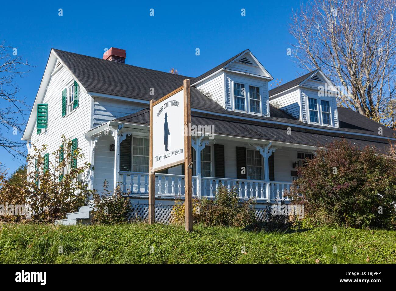 Canada, New Brunswick, Saint John River Valley, Gagetown, Tilley House
