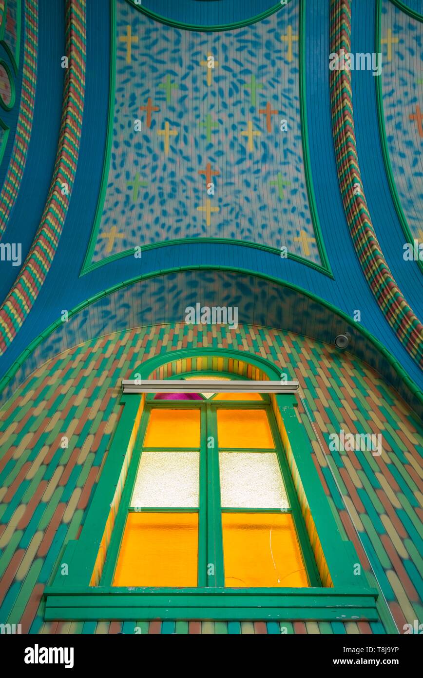 Canada, New Brunswick, Acadian Peninsula, SainteCecile, Eglise PetiteRivieredel'ile, The