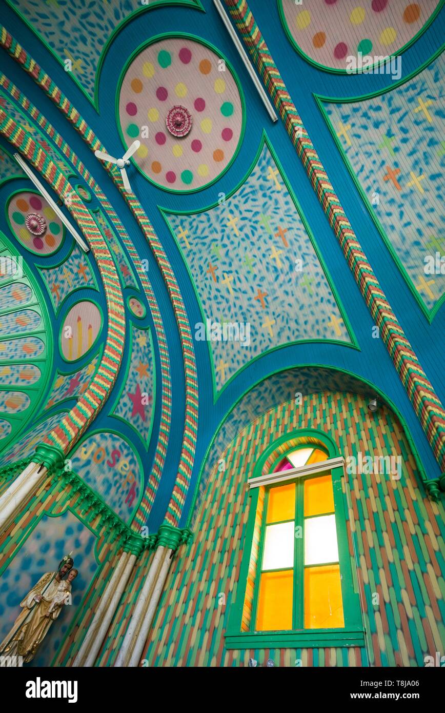 Canada, New Brunswick, Acadian Peninsula, SainteCecile, Eglise PetiteRivieredel'ile, The