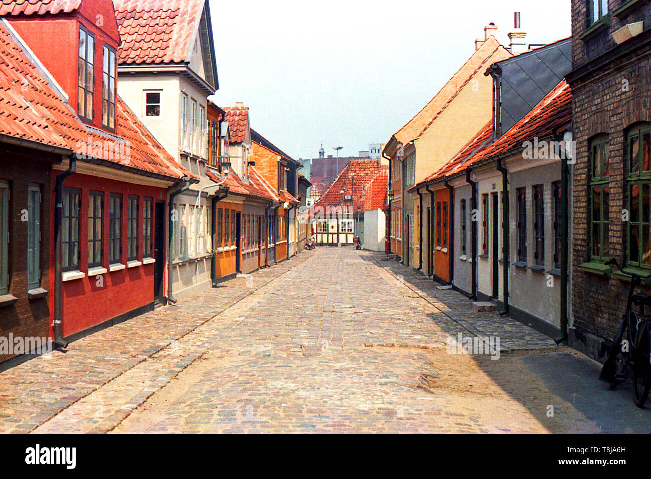 Odense Denmark Old Town S Center Stock Photo Alamy