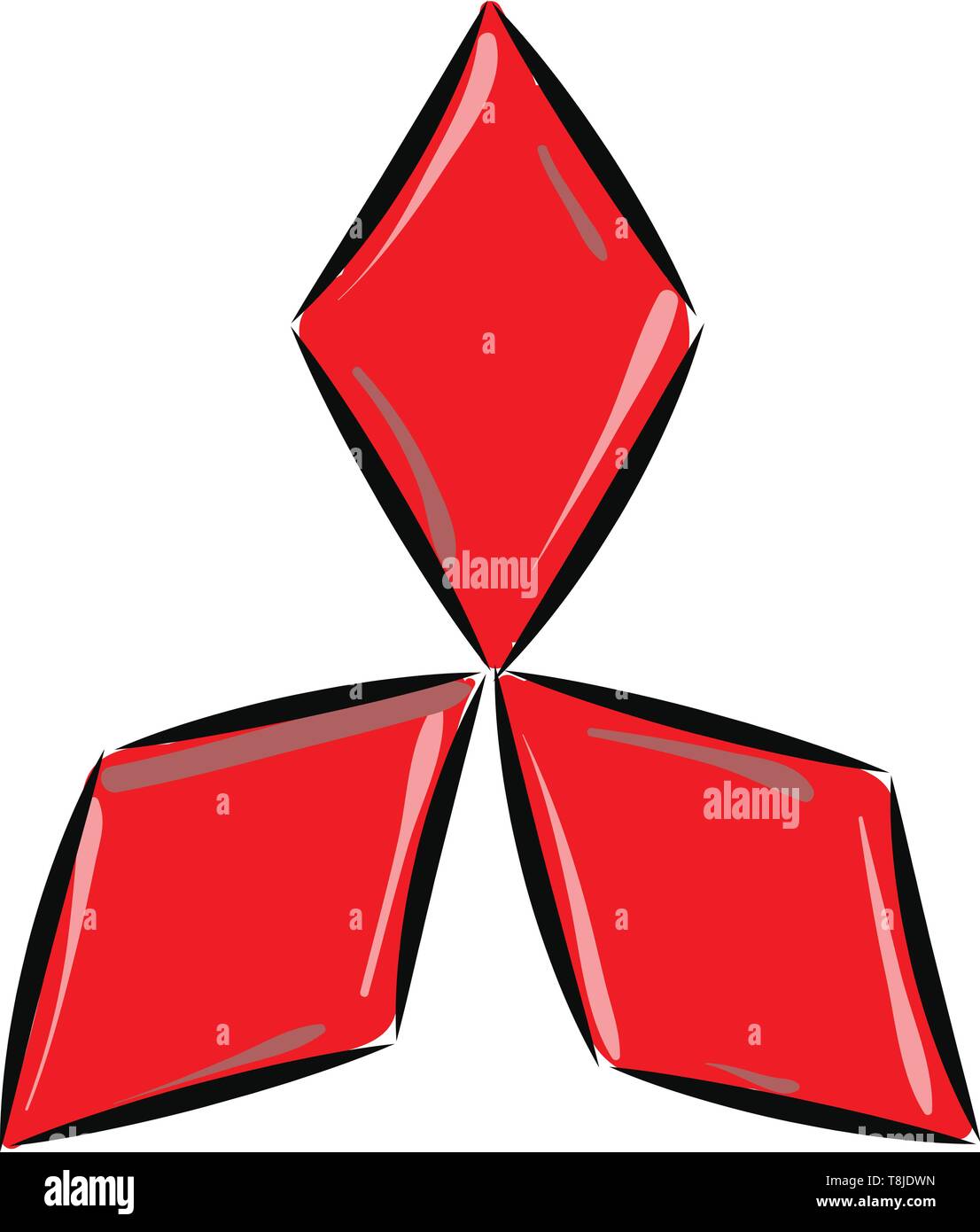 Mitsubishi mitsubishi motors Stock Vector Images Alamy