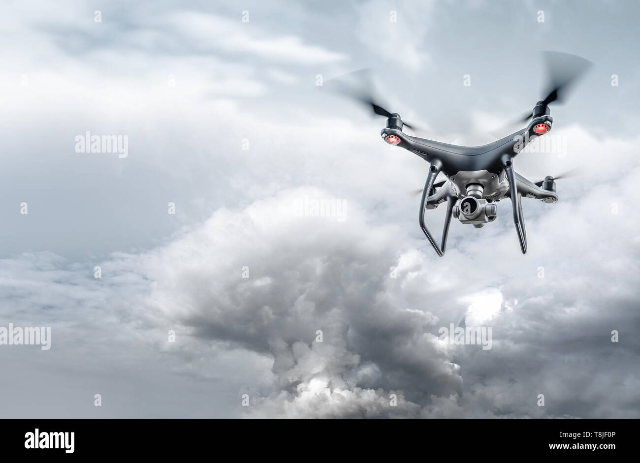 Drone in the sky Stock Photo Alamy