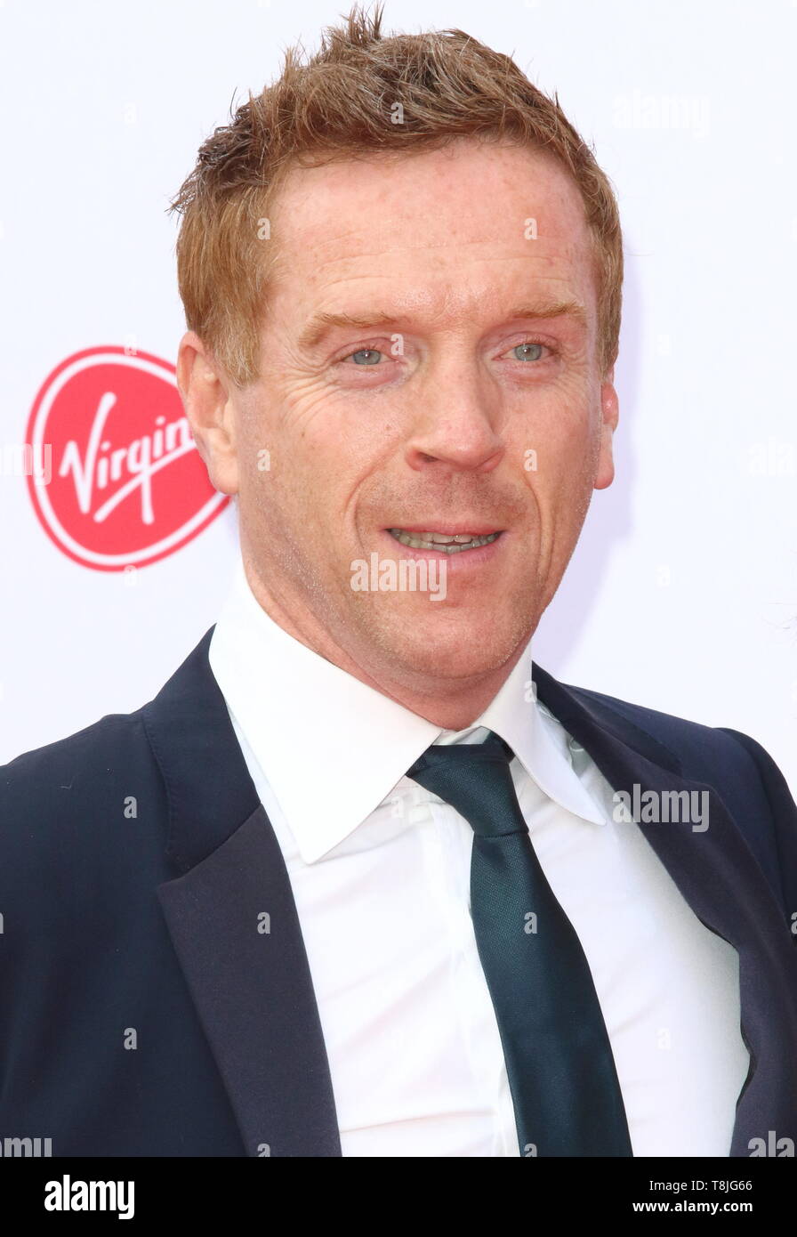 Damien Lewis seen on the red carpet during the Virgin Media BAFTA Television Awards 2019 at The Royal Festival Hall in London. Stock Photo