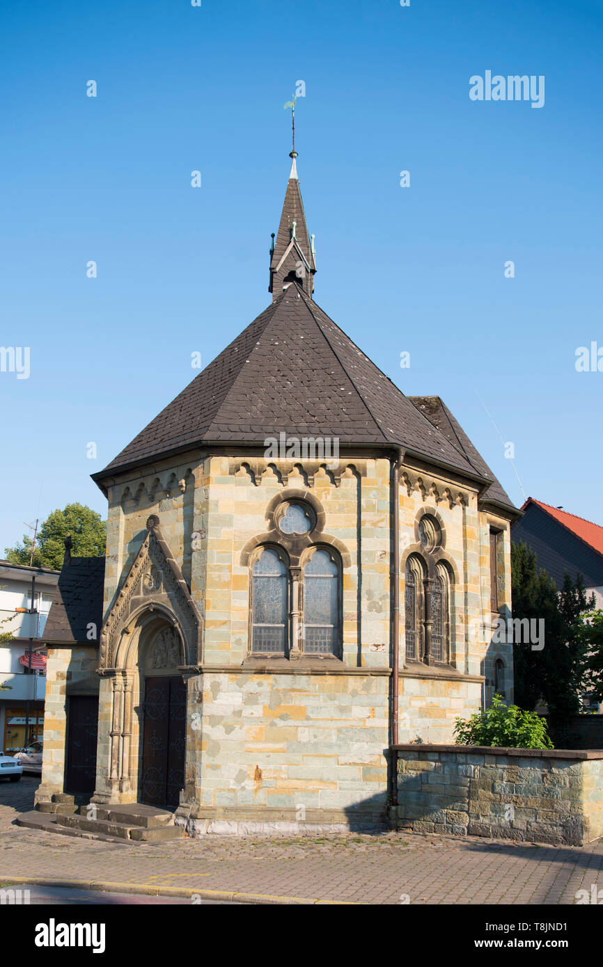 Deutschland, Nordrhein-Westfalen, Werl, Liebfrauenstrasse, Kapelle Mutter Gottes in der Not Stock Photo