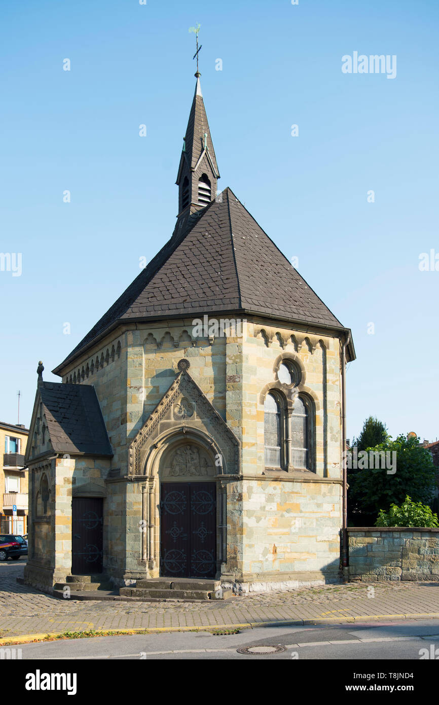 Deutschland, Nordrhein-Westfalen, Werl, Liebfrauenstrasse, Kapelle Mutter Gottes in der Not Stock Photo