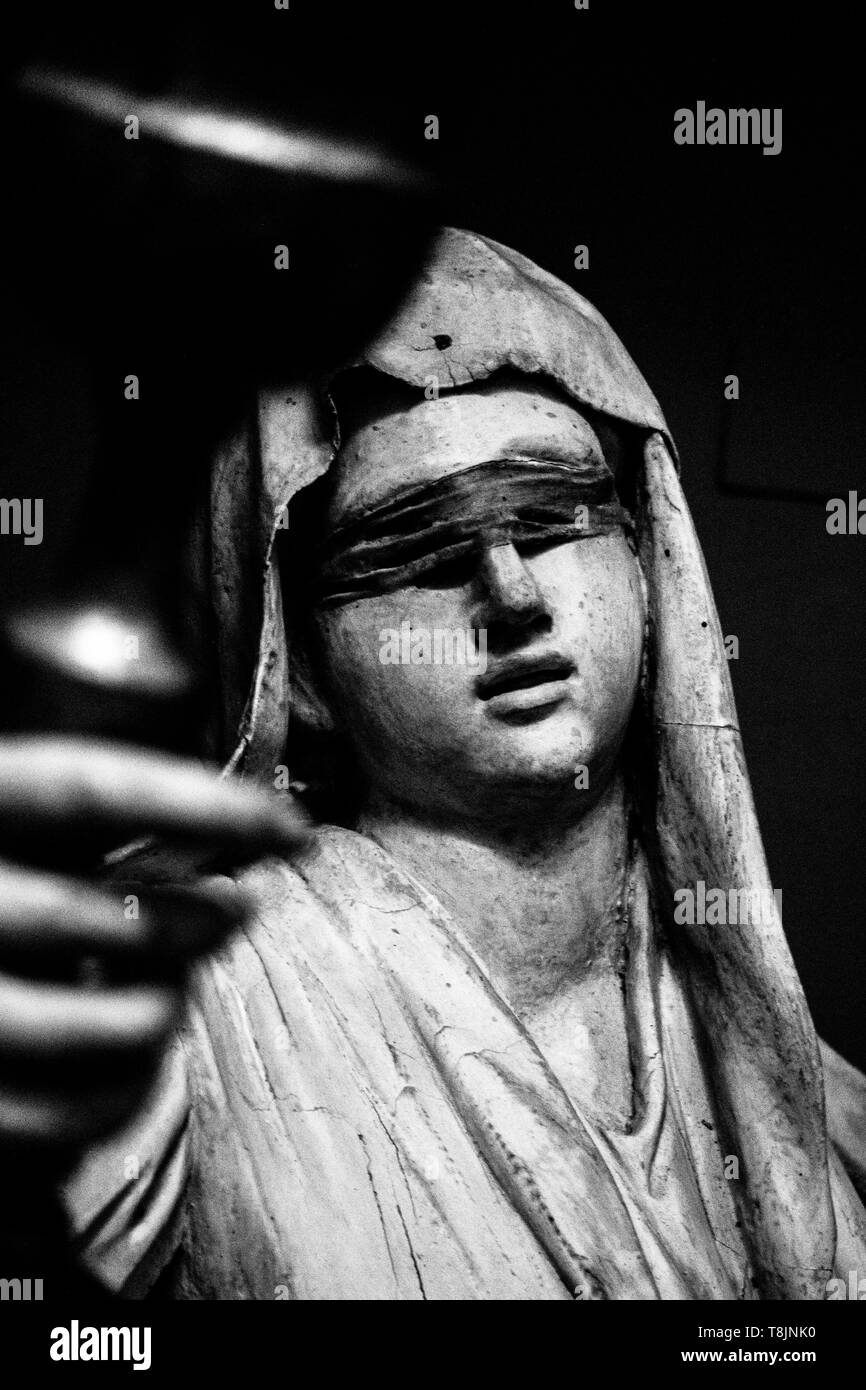 Blind faith Black and White Stock Photos & Images - Alamy
