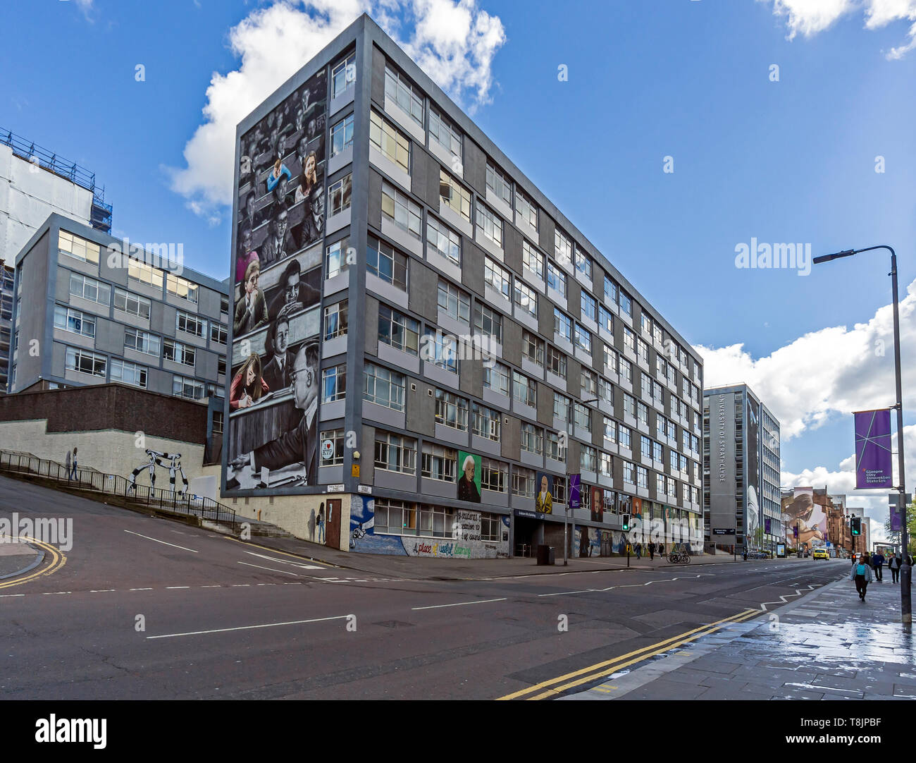 University of Strathclyde Graham Hills Building in Street