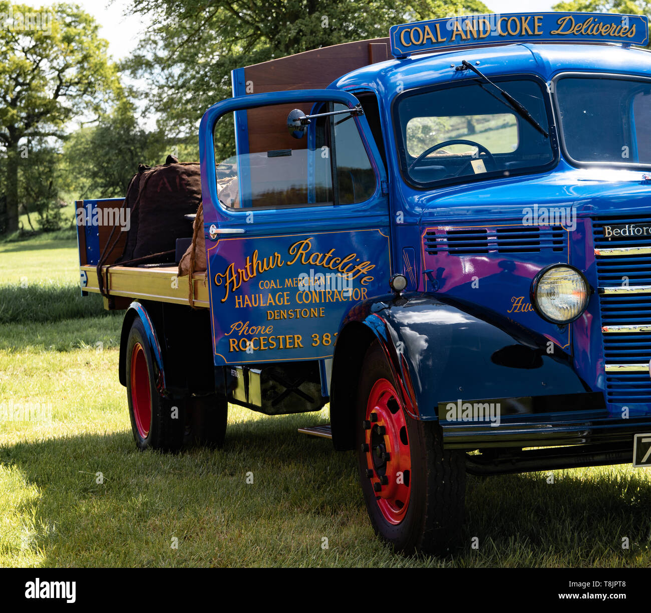 Vintage Classic Bedford Truck Stock Photos Vintage Classic